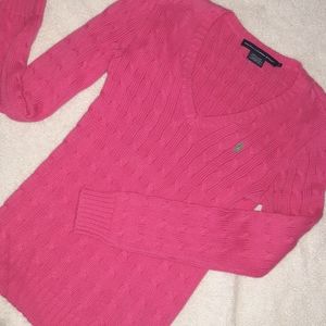 Ralph Lauren sport pink sweater